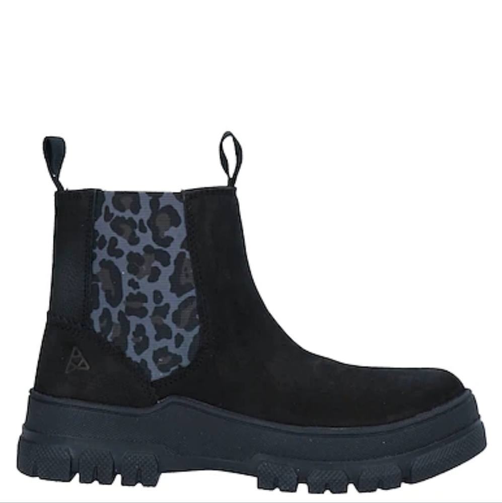 Apepazza ankle boots with animal print sz 39